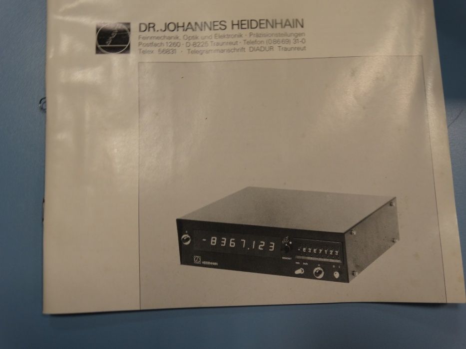 Цифрова индикация HEIDENHAIN VRZ 183A