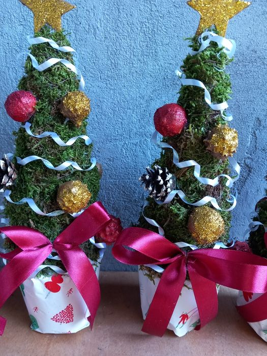 3 buc brad Crăciun împodobit cadou educatoare mama nași bunica ea el