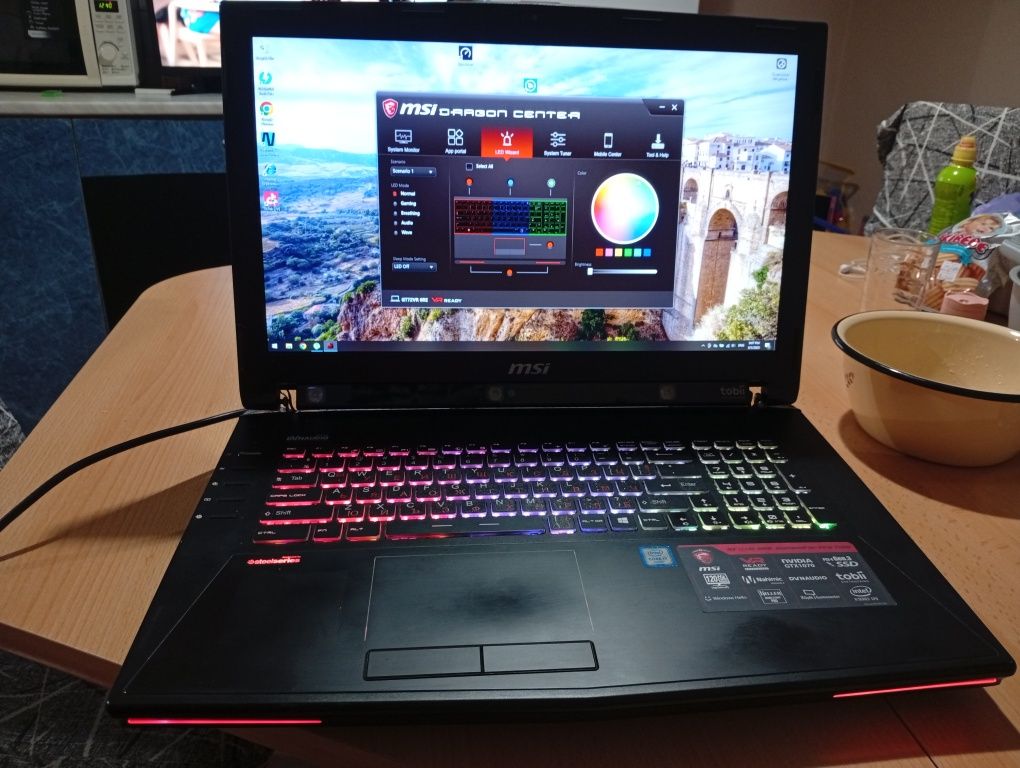 Gaming Лаптоп MSI GTX 1070 GT72VR 6RE