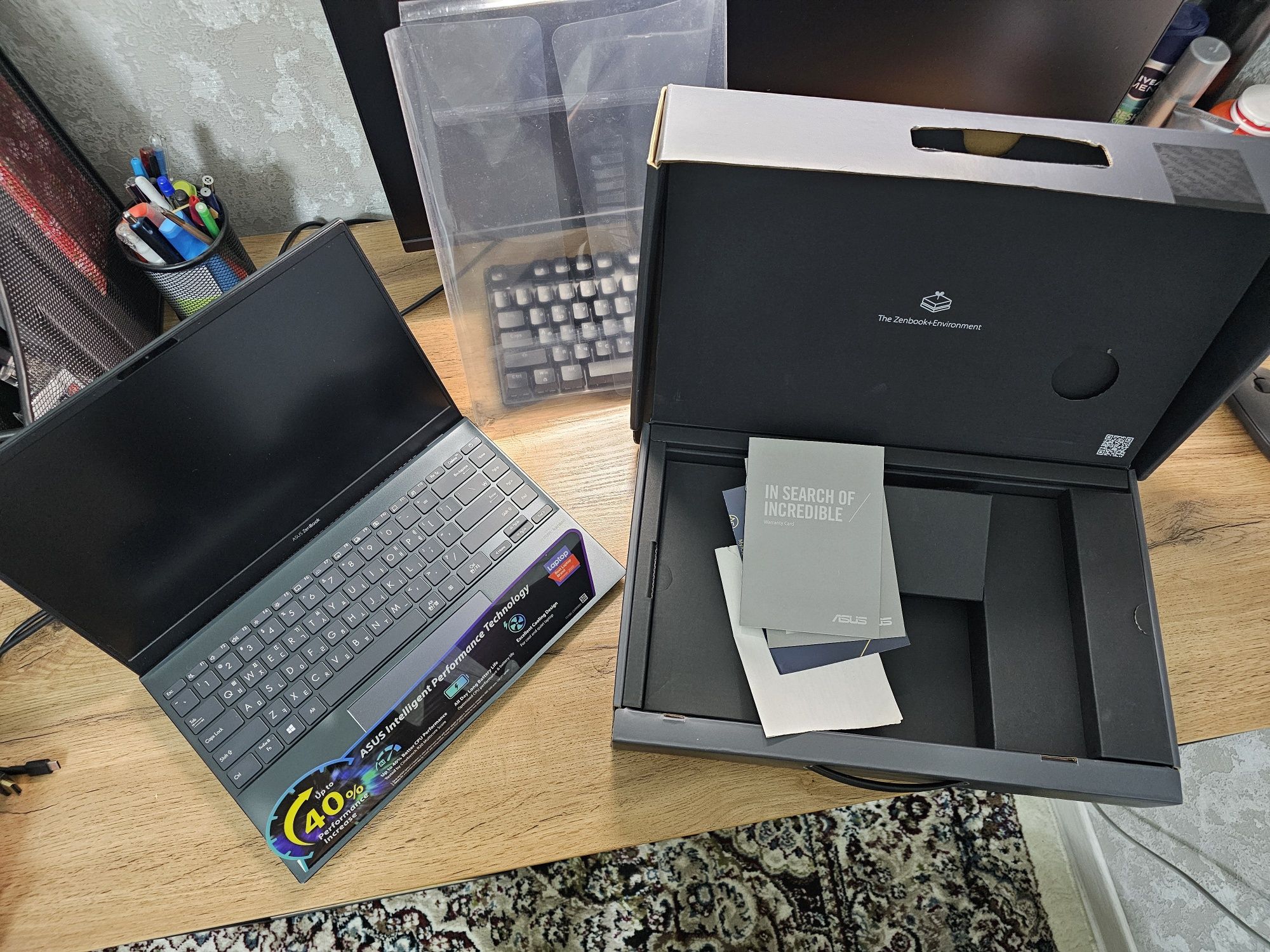 Asus zenbook Ryzen7 16/512