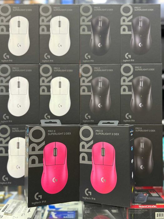 Logitech PRO X Superlight 2 Dex Игровая беспроводная мышь 32000 DPI