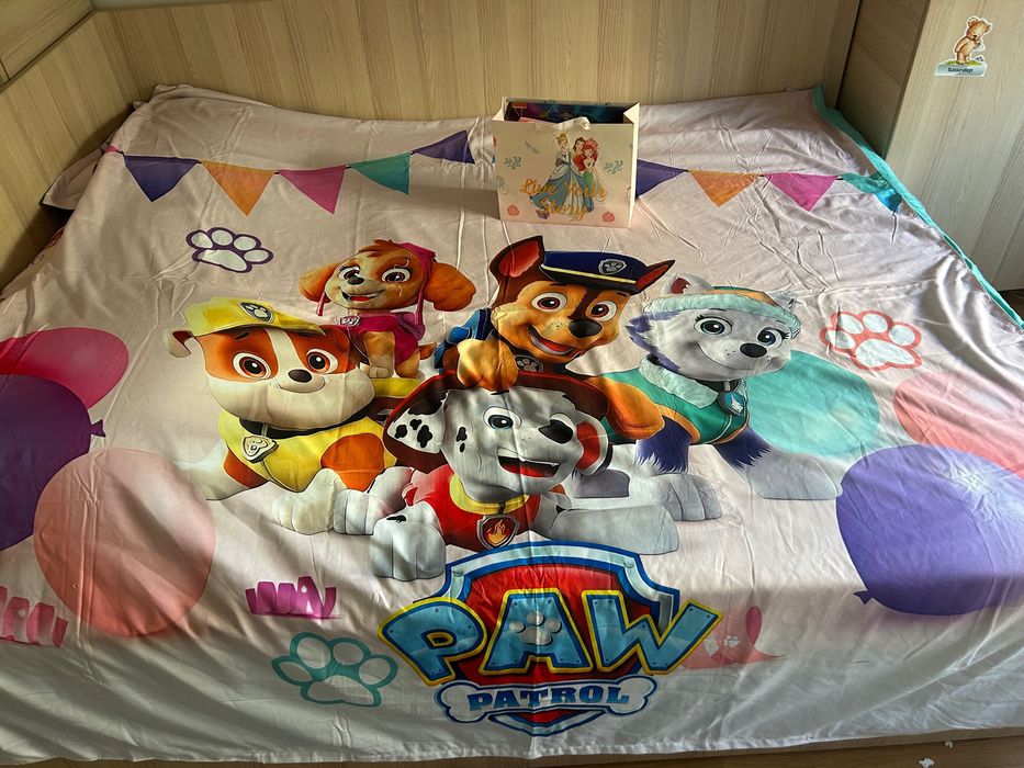 Asternut pat Paw Patrol/ Patrula catelusilor