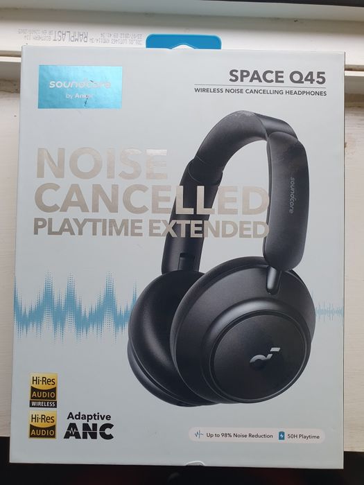 Casti wireless Over-Ear Anker Soundcore Space Q45