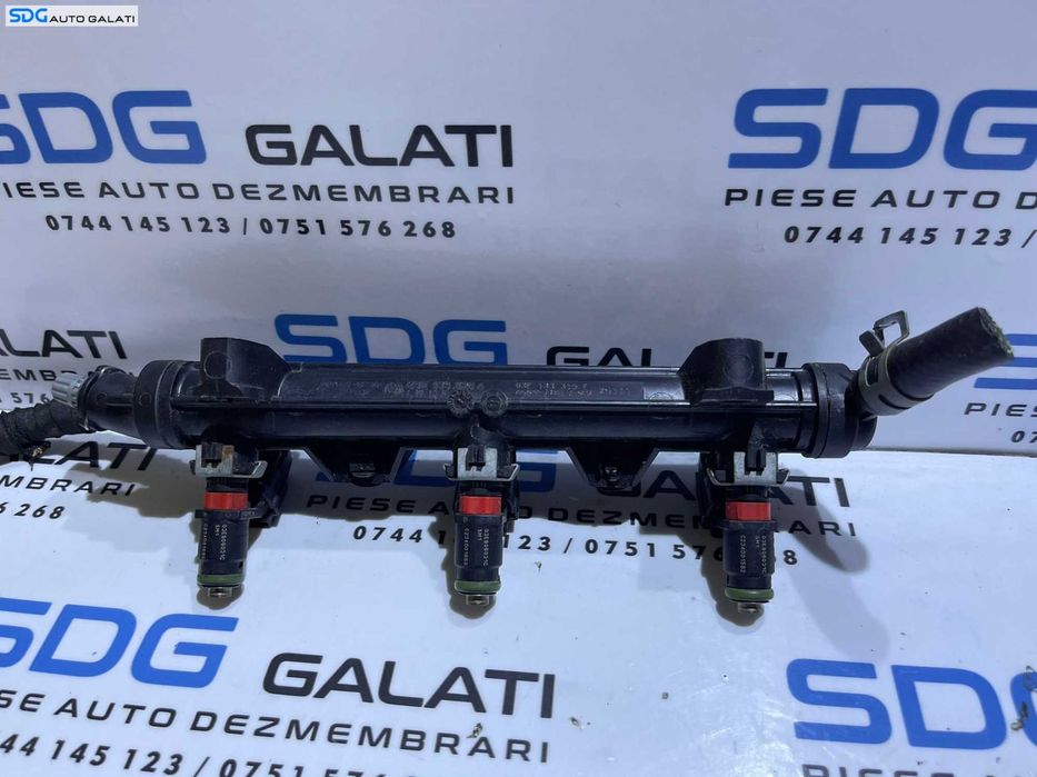 Rampa Presiune Injector Injectoare Seat Cordoba 1.2 BME BXV 2003 - 2009 Cod 03E133320A 03E133319E 03E906031C[S0299]