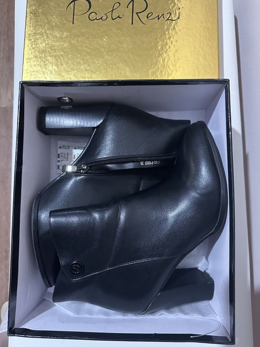 Ботильоны женские натуральная кожа