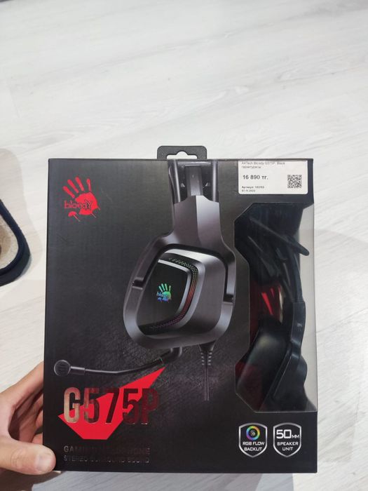 Продам новый наушник  A4Tech Bloody G575P