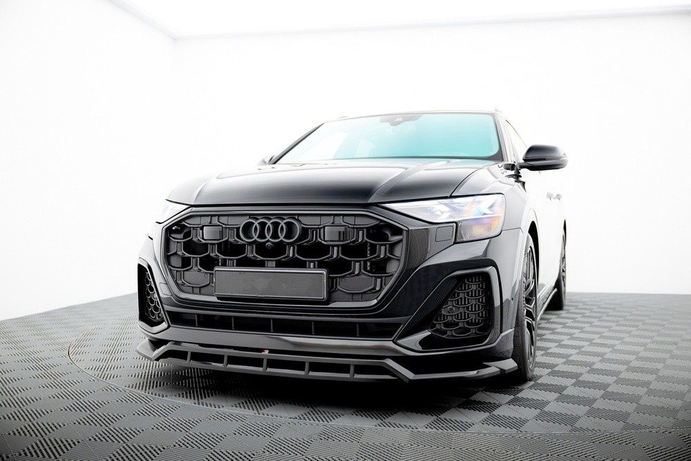 Добавка за предна броня , лип , сплитер Audi SQ8 Maxton Design