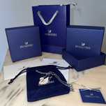 Lantisor/Colier Swarovski Champagne Premium