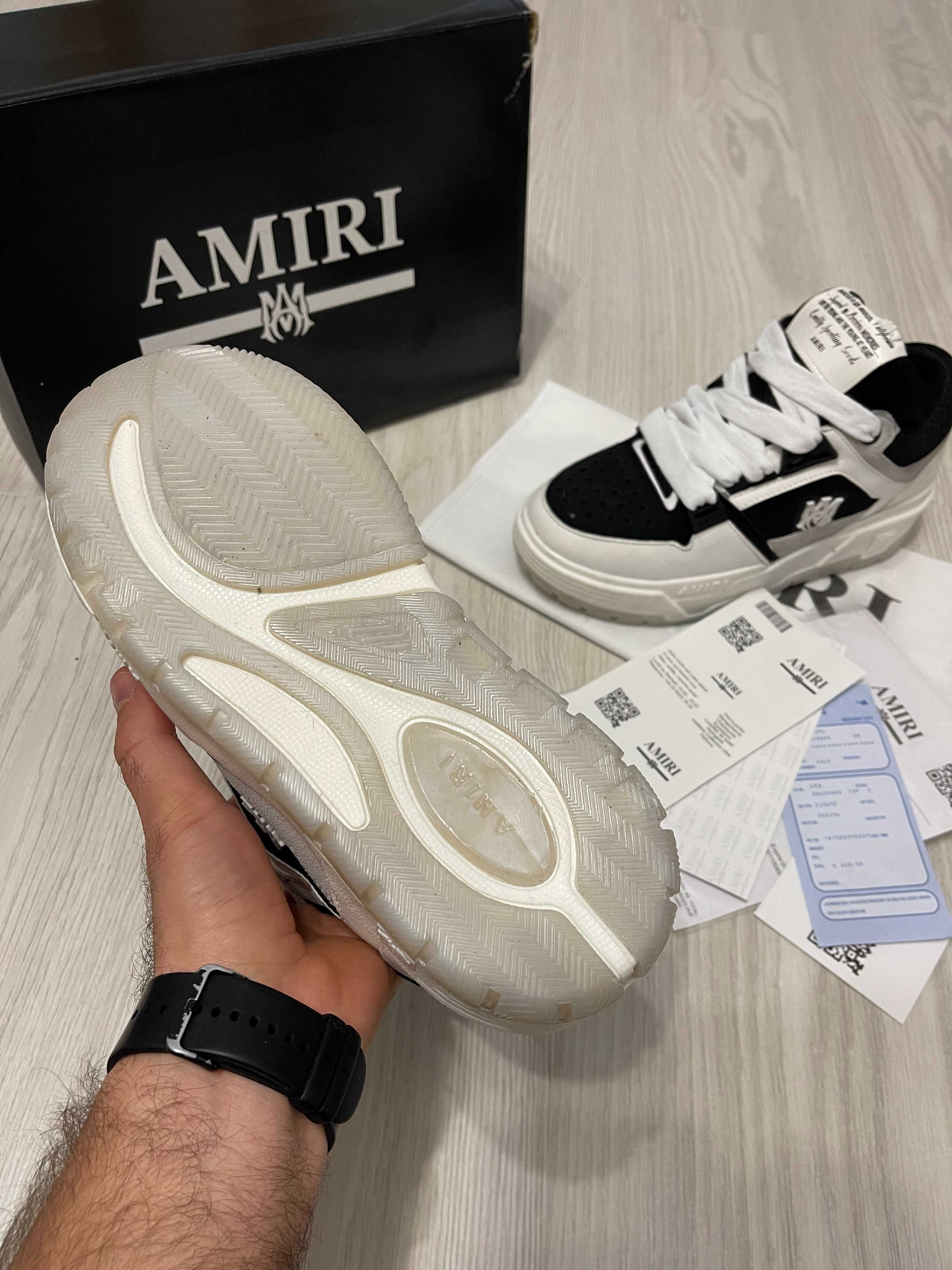 Adidasi AMIRI MA-1 low-top Produs NOU Baieti Barbati 2025