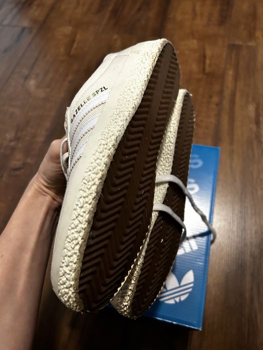 Vand adidas Gazelle Low SPZL "Chalk White"