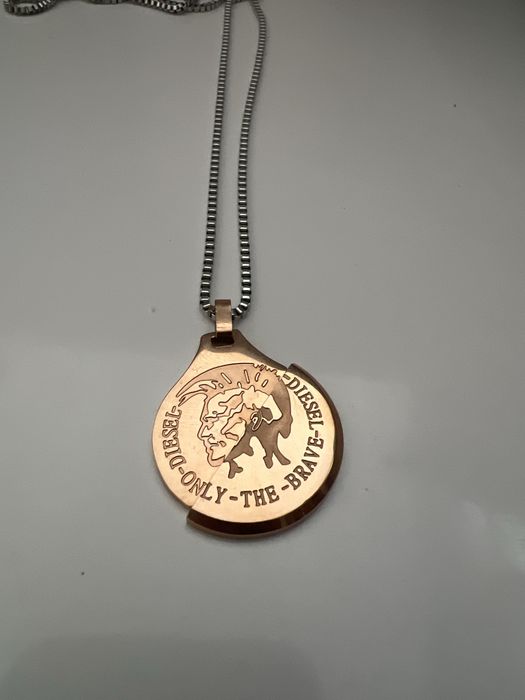 Medalion din inox cu bronz