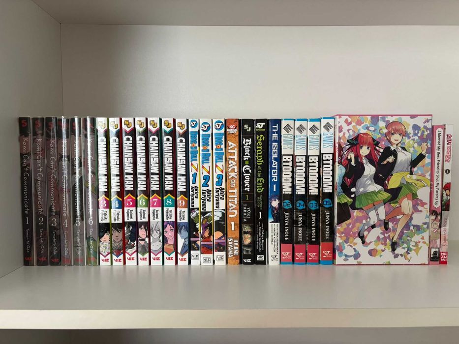 Manga – Diverse serii, colecție personală