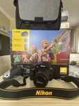 Нов Фотоапарат DSLR Nikon D3500, 24.2MP + Обектив AF-P 18-55 мм VR