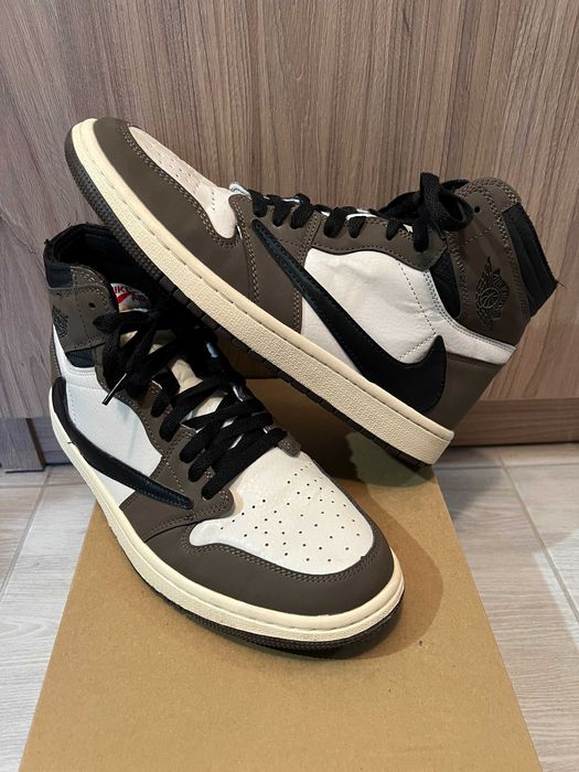 nike air JORDAN 1 retro TRAVIS SCOTT OG мъжки кецове номер 45