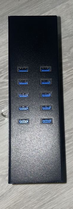 Устройство зарядное для микрофонов ITC TS-W180, 10 USB-разъемов