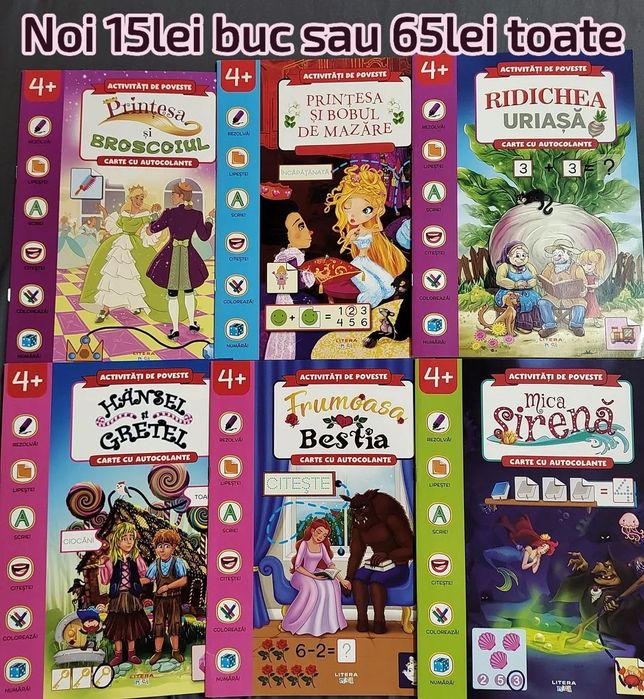 Disney,Masha ursul,În jurul lumii,Dog Man,Franklin,Jurnalul unui puști