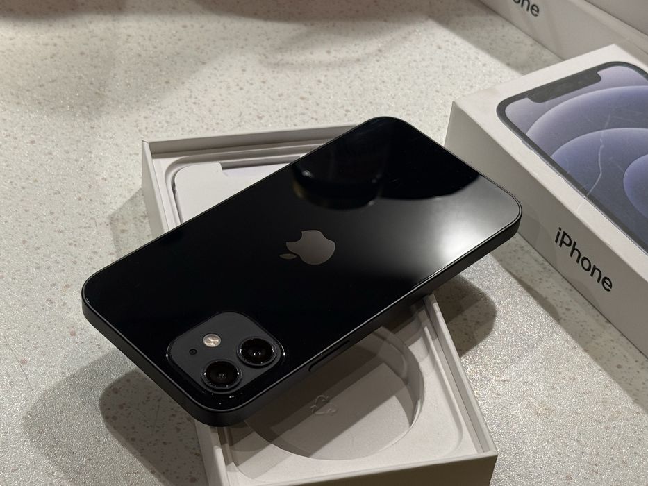 iPhone 12 Mini 256GB Black – Перфектен, 100% Батерия