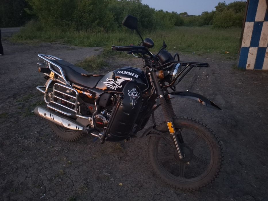 Продам мотоцикл Hammer 200