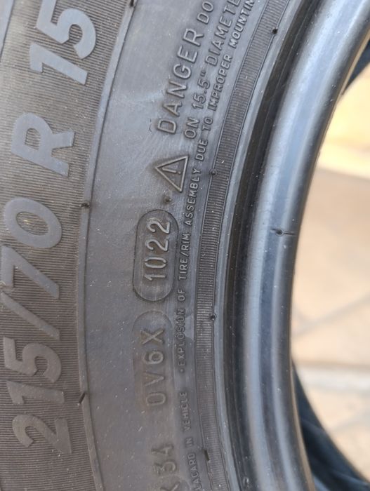 Летни гуми Michelin 215/70/15 С Дот 2022