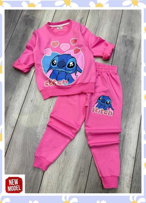 Детски памучни , ватирани комплекти за момиченце - няколко цвята - 32