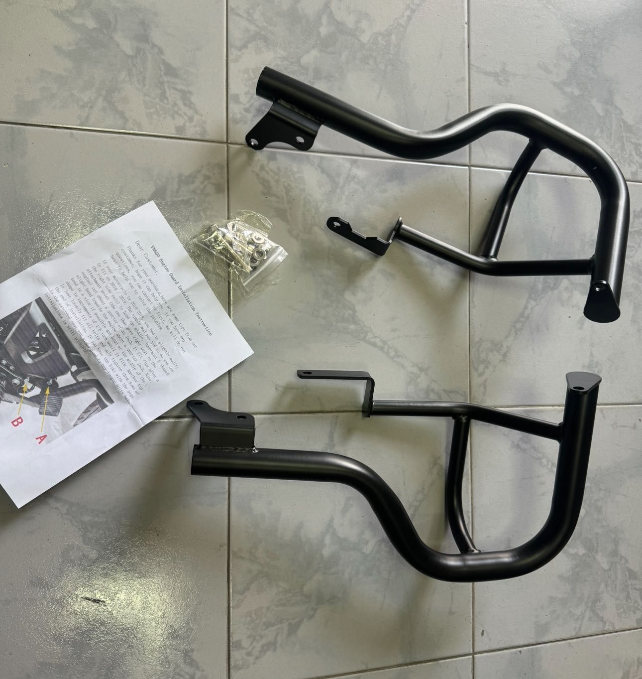 НОВ ролбар / crash bar за Kawasaki VN650 Vulcan  / VN 650 S