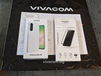 ЗАПЕЧАТАН 128GB Samsung A56 5G Vivacom Гаранция до 2027г Lightgray