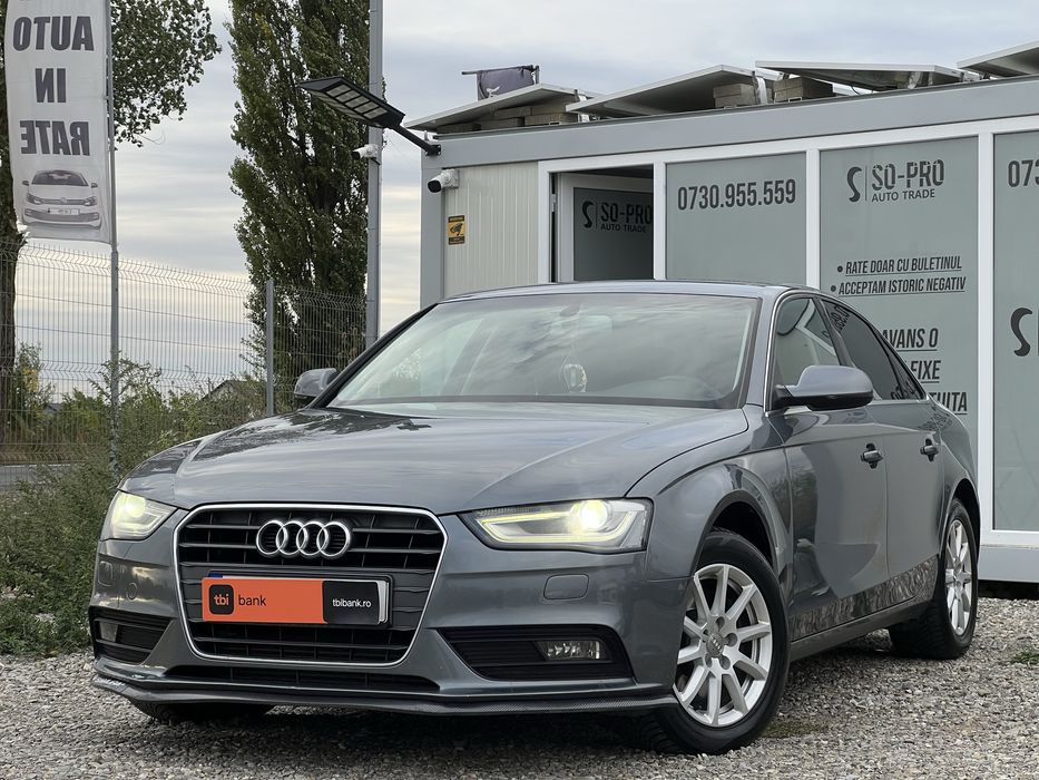 Audi A4 B8 2013 2.0TDI 140cp/Rate fixe/Avans 0/Garantie 1 AN