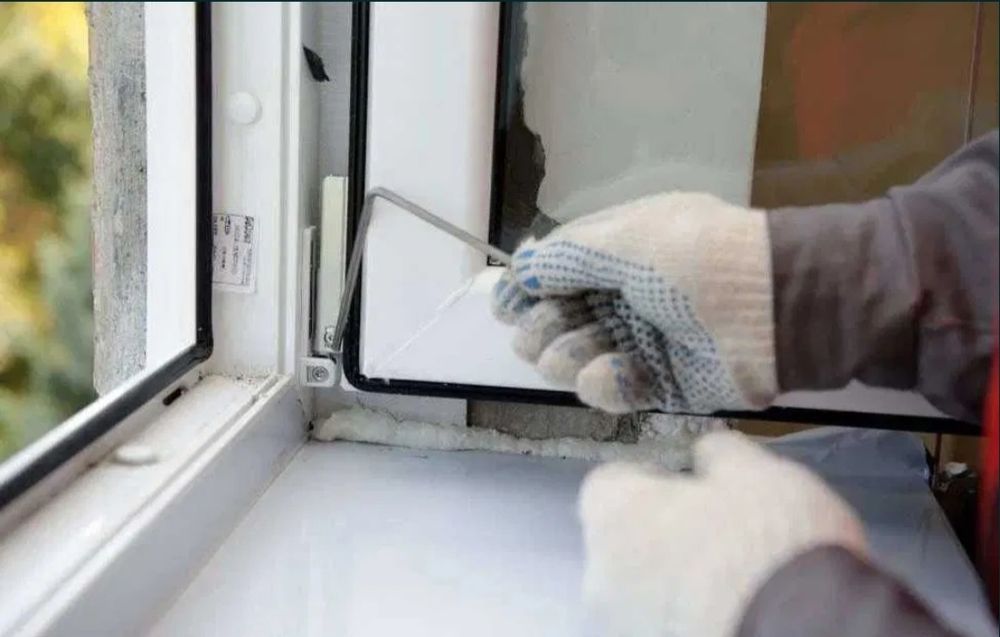 Ремонт регилировка пластиковых окон