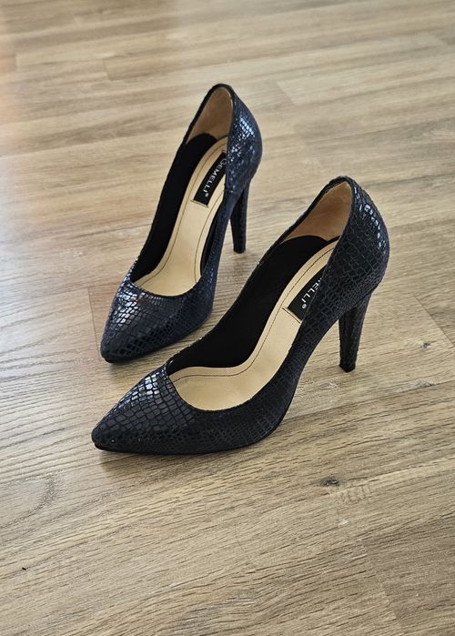 Pantofi stiletto bleumarin Gemelli, mărimea 34