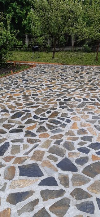 Piatra naturala pavaj gratare tradiționale