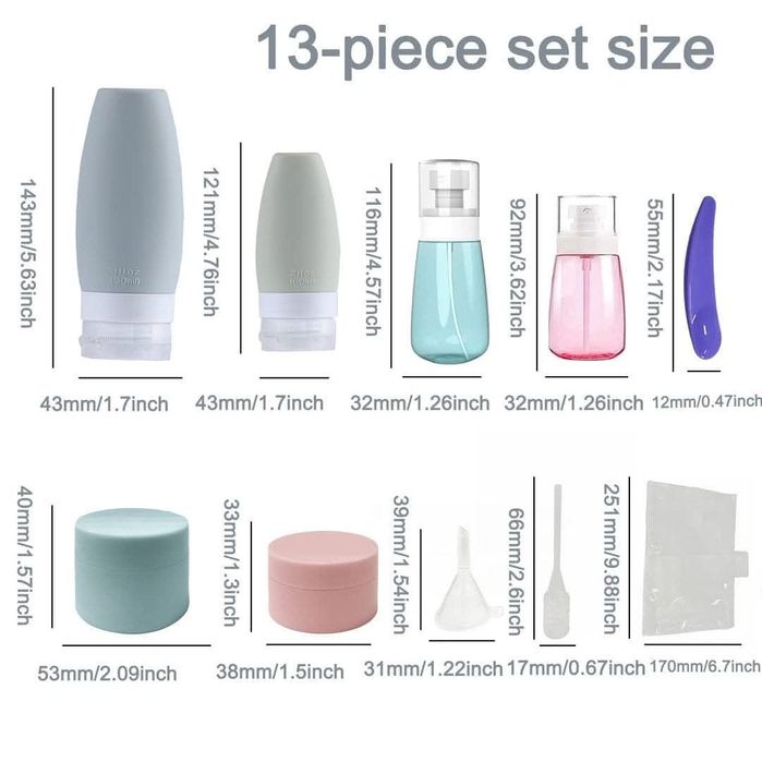 Recipiente pentru calatorie