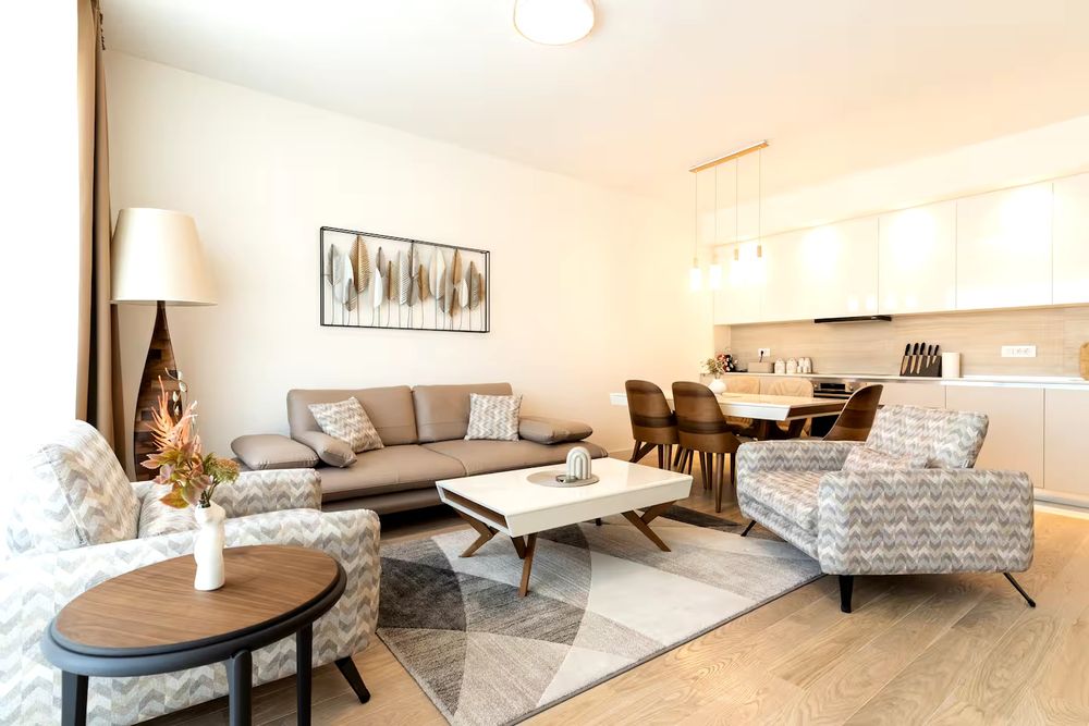 Двустаен апартамент под наем в кв. Лозенец