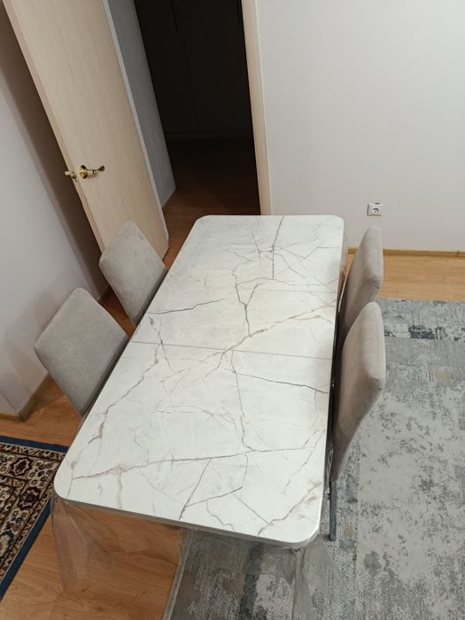 Стол со стульями трансформер