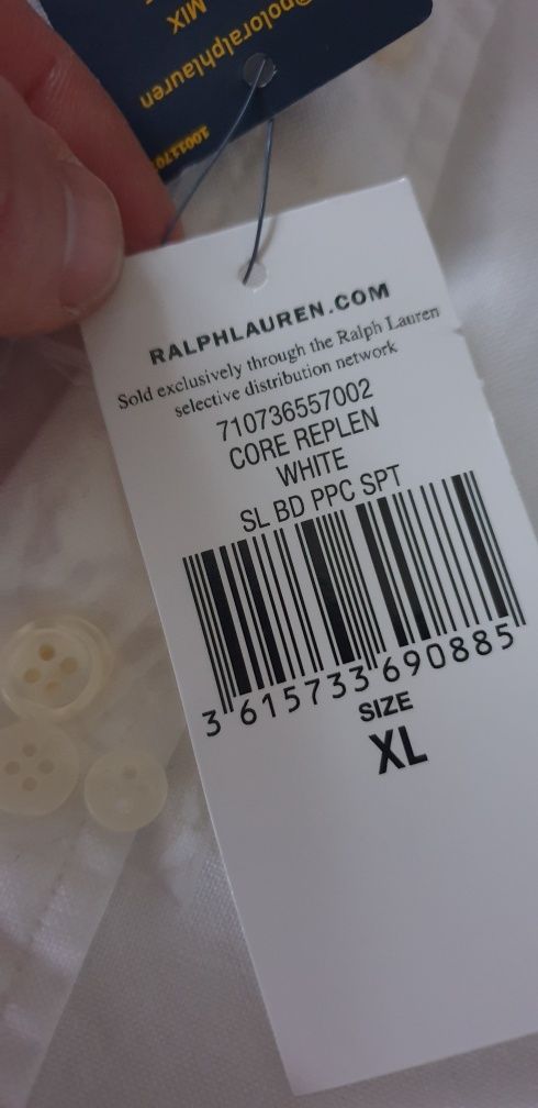 POLO Ralph Lauren Slim Fit Pique Cotton / XL ОРИГИНАЛ! НОВО Мъжка Риза