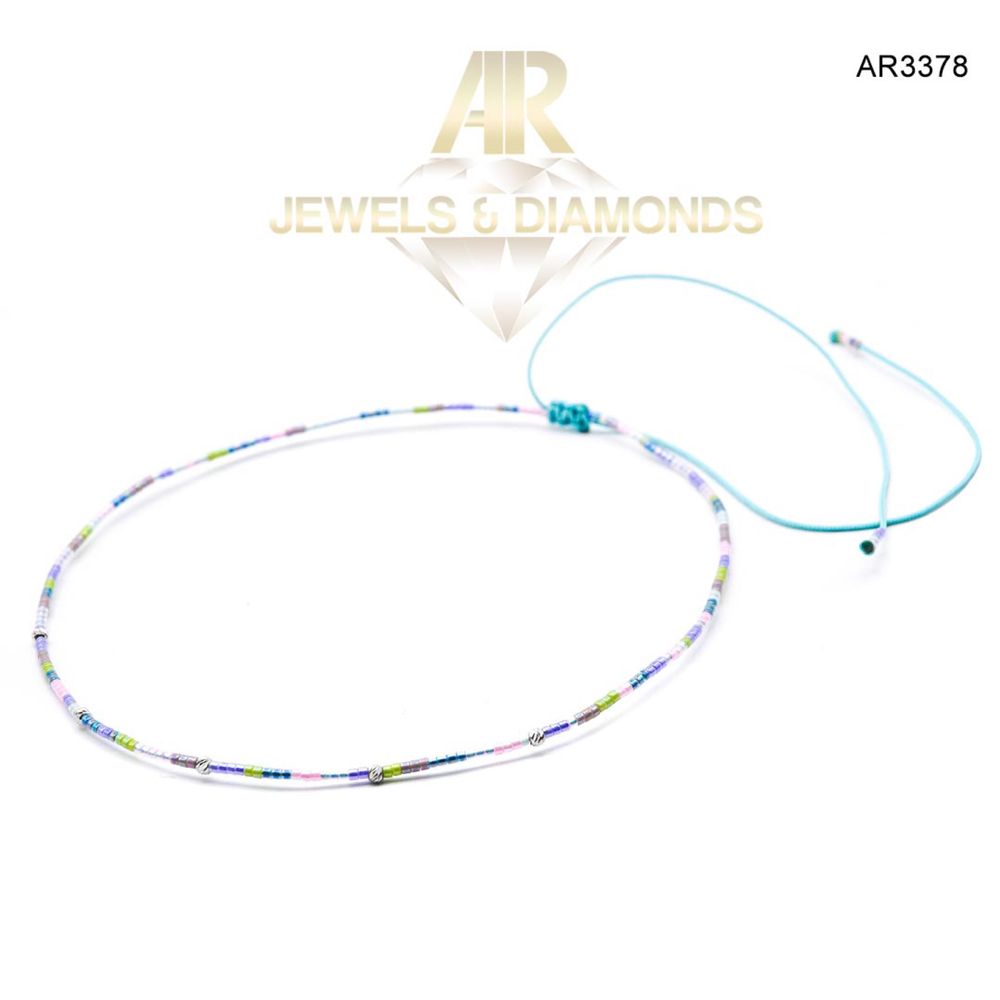 Colier Choker Aur Alb model nou ARJEWELS(AR3378)