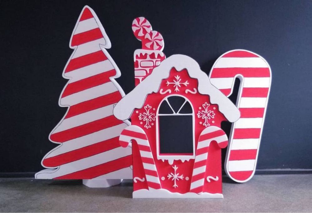 Оформление из пенопласта