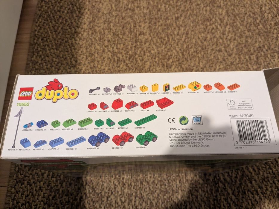 Lego duplo-Creative cars-set complet in cutia originala