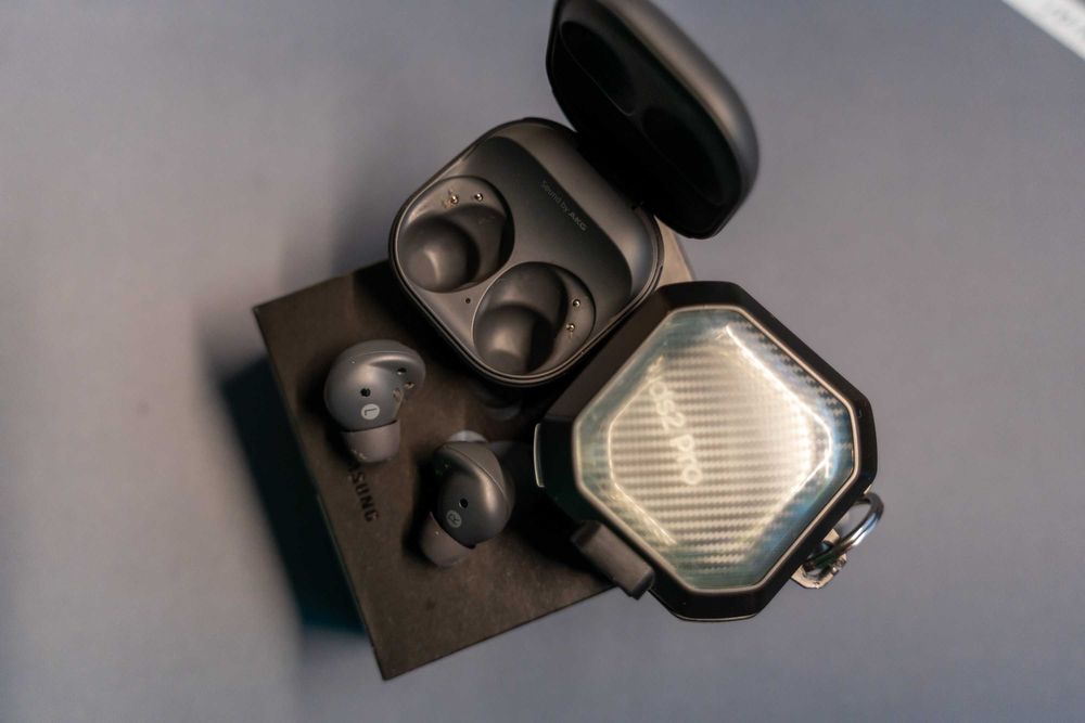 Căști Samsung Galaxy Buds2 Pro, graphite, garanție