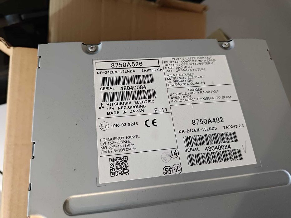 Naviagtie outlander phev 2015 + rama fara butoane