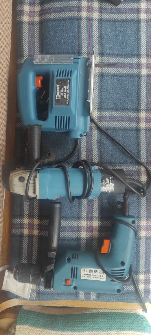 Set 3in 1 bormașina , flex ,fierăstrău pendular