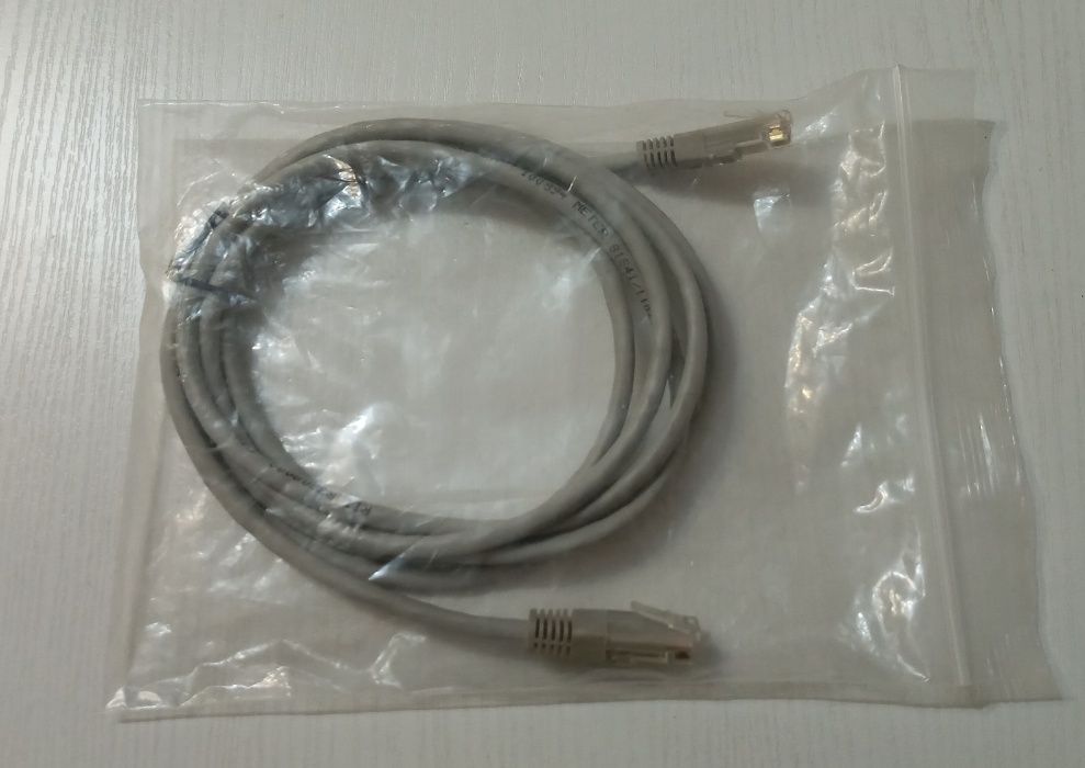 Сетевой кабель, Patch cord RJ-45, шнур. 2 метра.