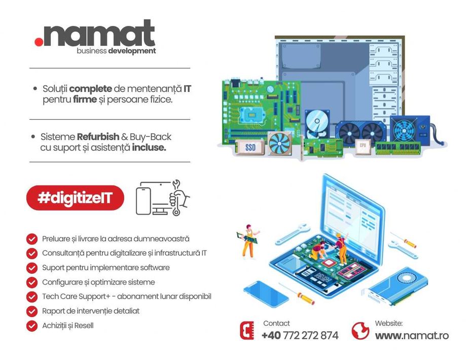 Service | Reparatii PC/Laptop | Gaming Build / Mentenanta | Tech Care+