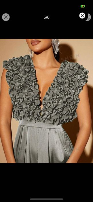 Salopeta lungă elegantă