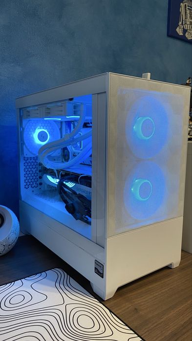 Carcasă Fractal Design Pop Mini Air albă – stare excelentă
