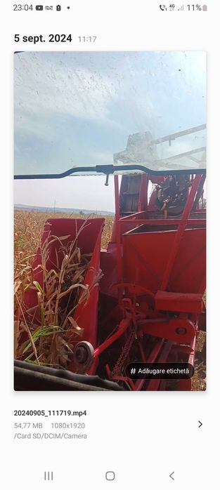 Vând desfăcător de porunb(păpușoi.