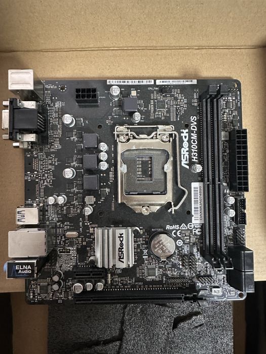 Продавам дънна платка ASRock H310CM-DVS (Socket 1151)