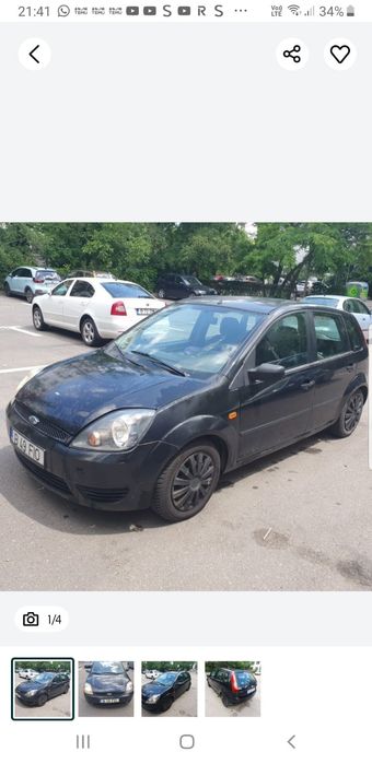 Ford fiesta benzina + gaz