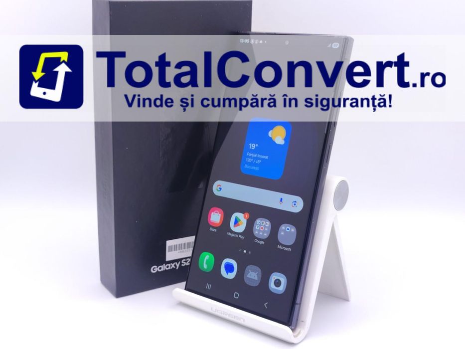 Samsung S23 Ultra 256GB Phantom Black 12GB, Garantie 24 luni | #D88205