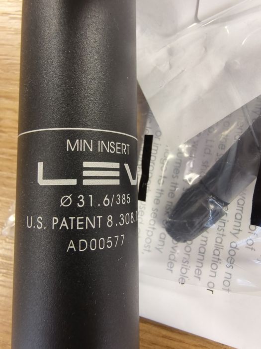 Хидравлично колче/дропър KS LEV DX 31.6/385mm  125mm ход външен монтаж