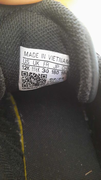 Adidasi copii Adidas piele naturala nr 30